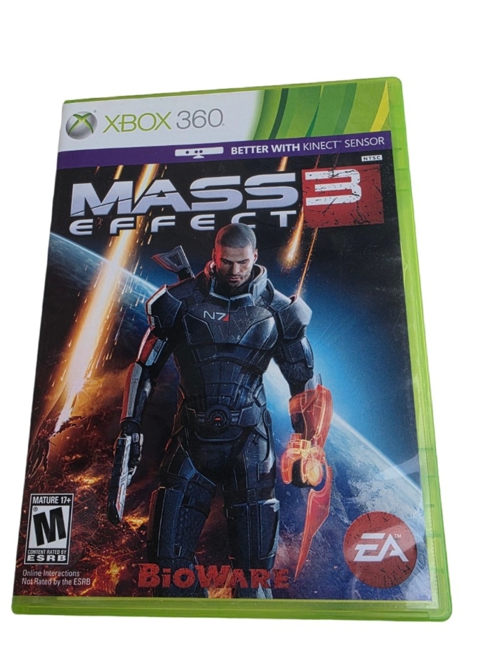 Xbox 360 Mass Effect 3 Game 2 Discs